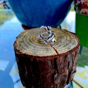 James Avery Key to My Heart Ring